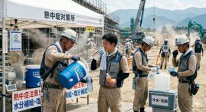 従業員を熱中症から守るために会社が今すぐ取り組むべき安全管理のアイキャッチ画像